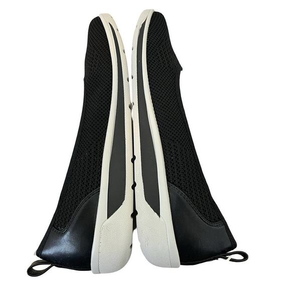 Cliffs by White Mountain Chrissy Knit Ballet Flats Size 8 Black Athleisure - Picture 4 of 8